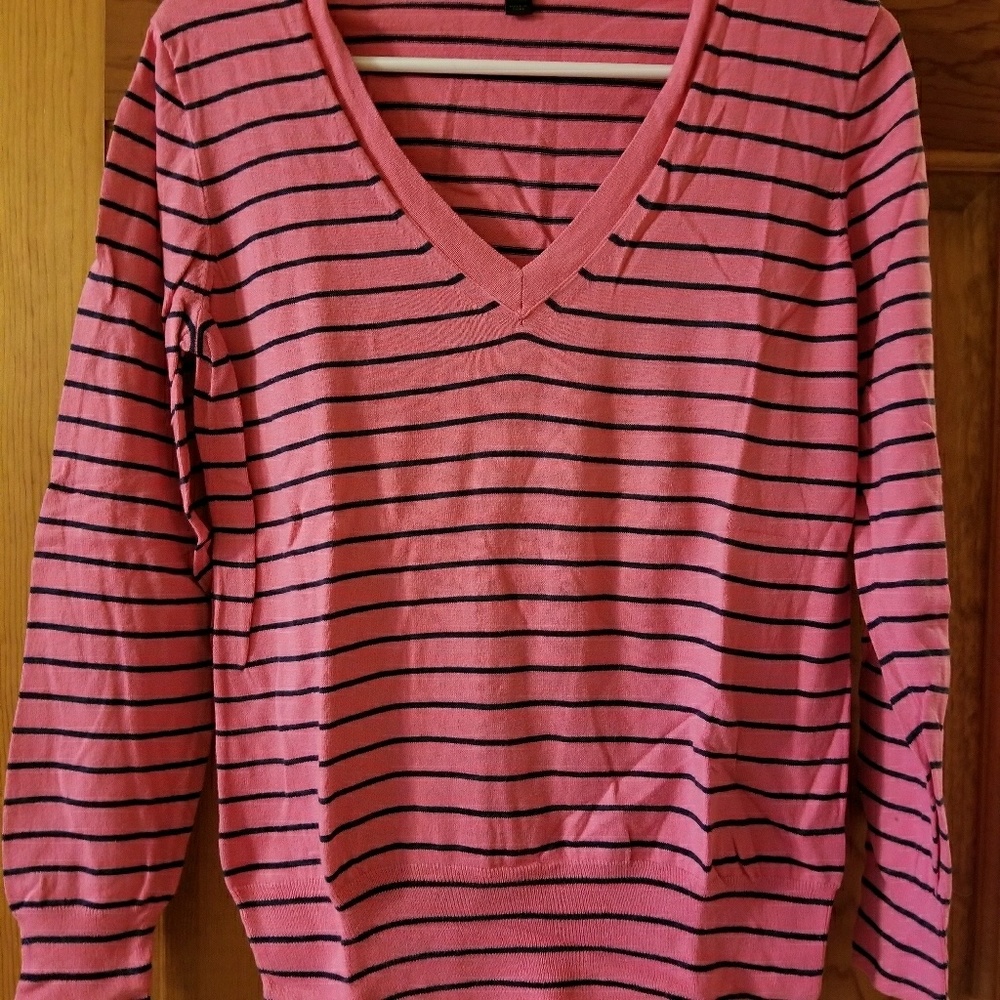J Crew striped sweater - size M